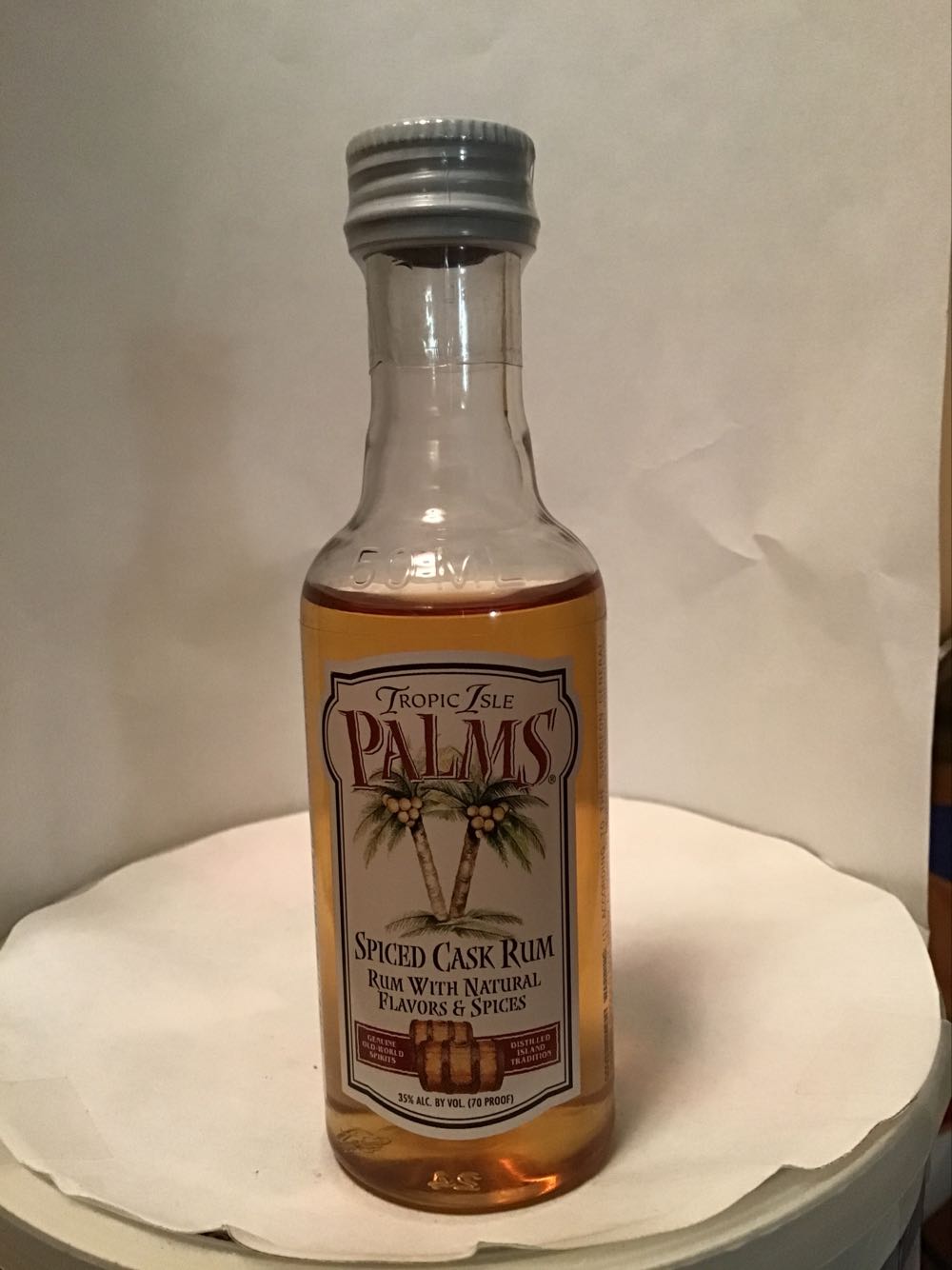 Tropic Isle Spiced Cask & Caribbean - Tropic Isle Rum Co. (50 mL) alcohol collectible - Main Image 1