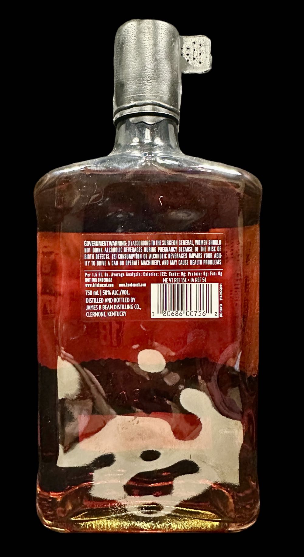 Knob Creek 18 Year Bourbon Whiskey - James B Beam Distilling Co (750 mL) alcohol collectible [Barcode 080686007562] - Main Image 2
