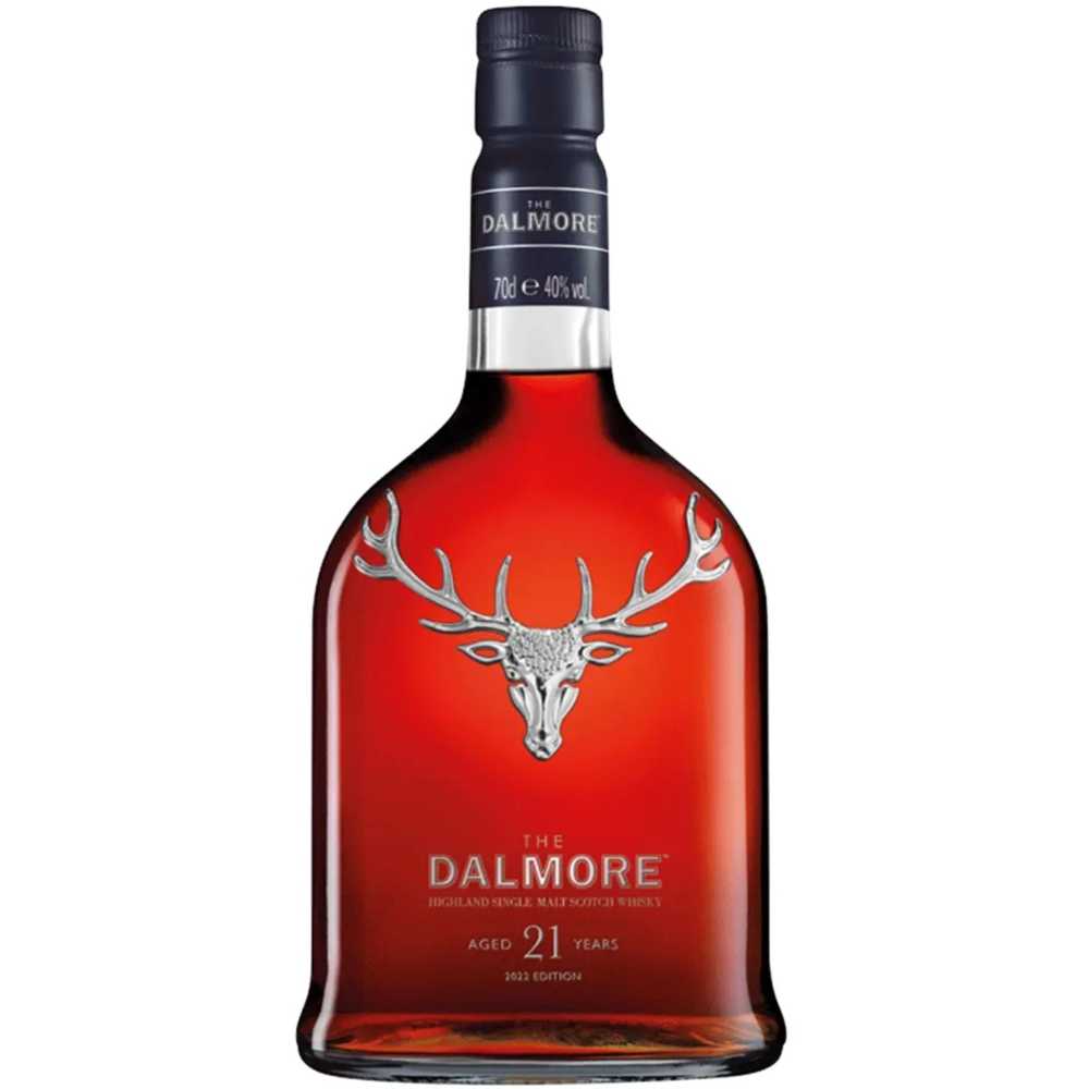 The Dalmore 21 Year Old Scotch Whisky 750ml Single Malt - Dalmore Distillery (750 mL) alcohol collectible [Barcode 087647113034] - Main Image 2