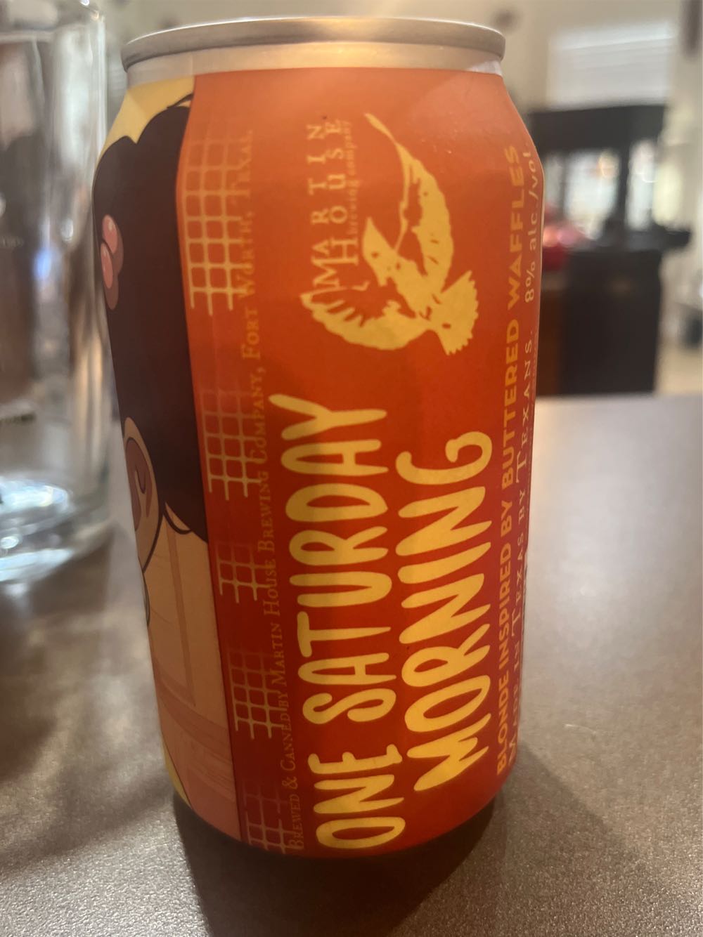 Martin House One Saturday Morning Blonde - Martin House Brewing Company (12 FL OZ) alcohol collectible [Barcode 856927004283] - Main Image 2