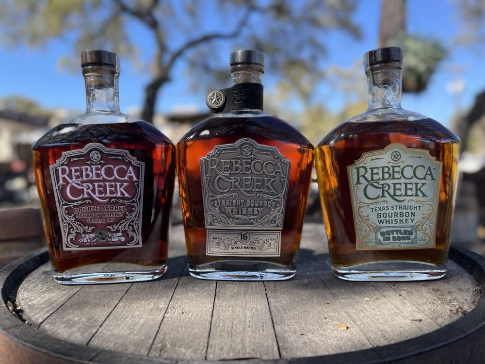 Rebecca Creek Double Barrel Spanish Oak - Rebecca Creek Distillery, LLC (750 mL) alcohol collectible [Barcode 850019529630] - Main Image 3