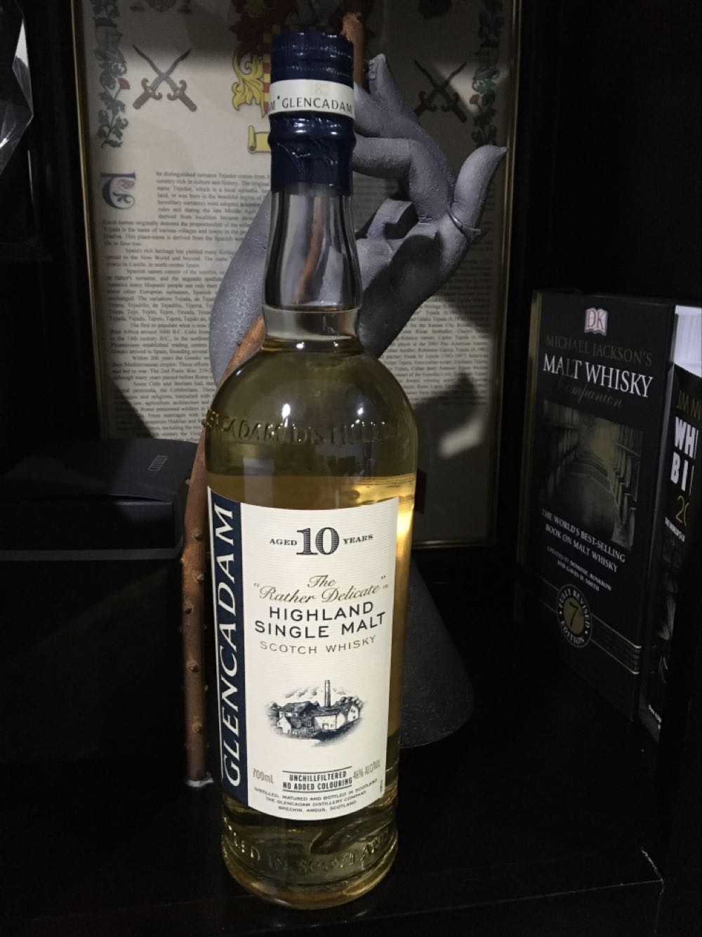 Glencadam 10 Years Old Single Malt Glencadam And Year 700ml 46% 07l 70cl 10yo - The Glencadam Distillery (700 mL) alcohol collectible [Barcode 5021349761327] - Main Image 4