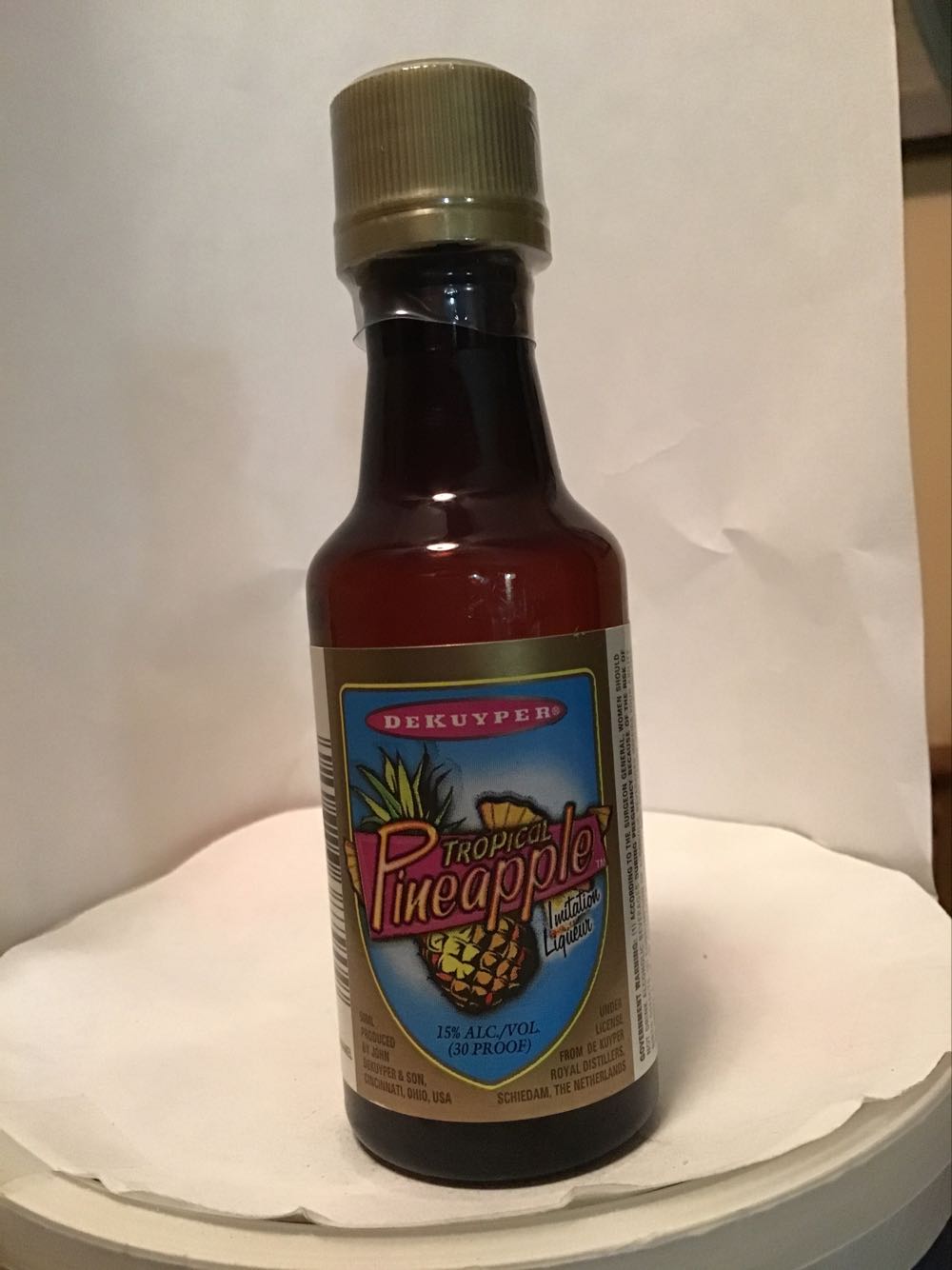 DeKuyper Island Punch & Tropical Pineapple & Lime Lizard & Peachtree & Berry Pucker - Dekuyper & Son (50 mL) alcohol collectible - Main Image 2