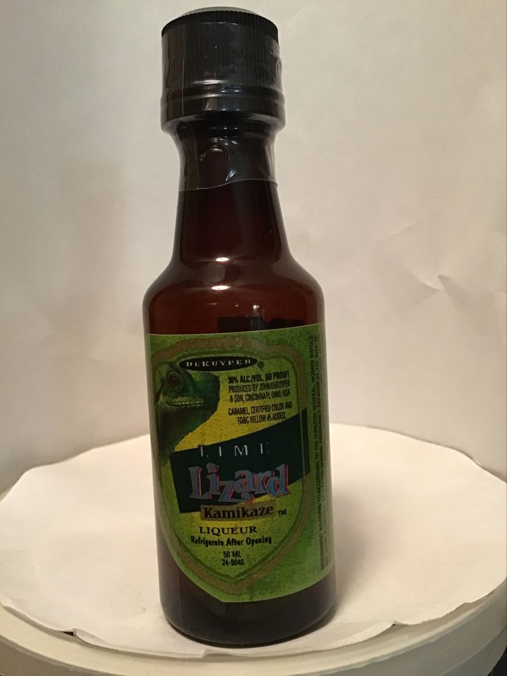 DeKuyper Island Punch & Tropical Pineapple & Lime Lizard & Peachtree & Berry Pucker - Dekuyper & Son (50 mL) alcohol collectible - Main Image 3