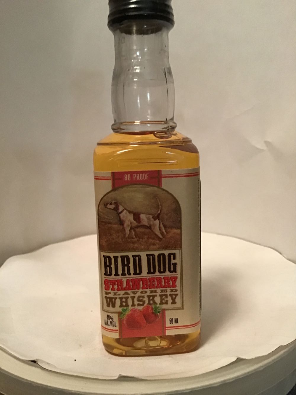 Bird Dog Moonshine & Praline Whiskey & Blackberry & Strawberry - Three Springs Bottling Co. (50 mL) alcohol collectible - Main Image 4