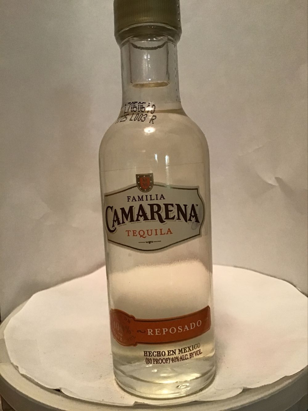 Camarena Reposado - Casa Tequilera De Arandas, S.A. de C.V. (50 mL) alcohol collectible - Main Image 2