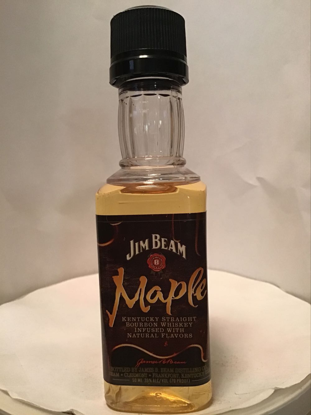 Jim Beam Vanilla & Apple & Maple - Jim Beam Distillery (50 mL) alcohol collectible - Main Image 4