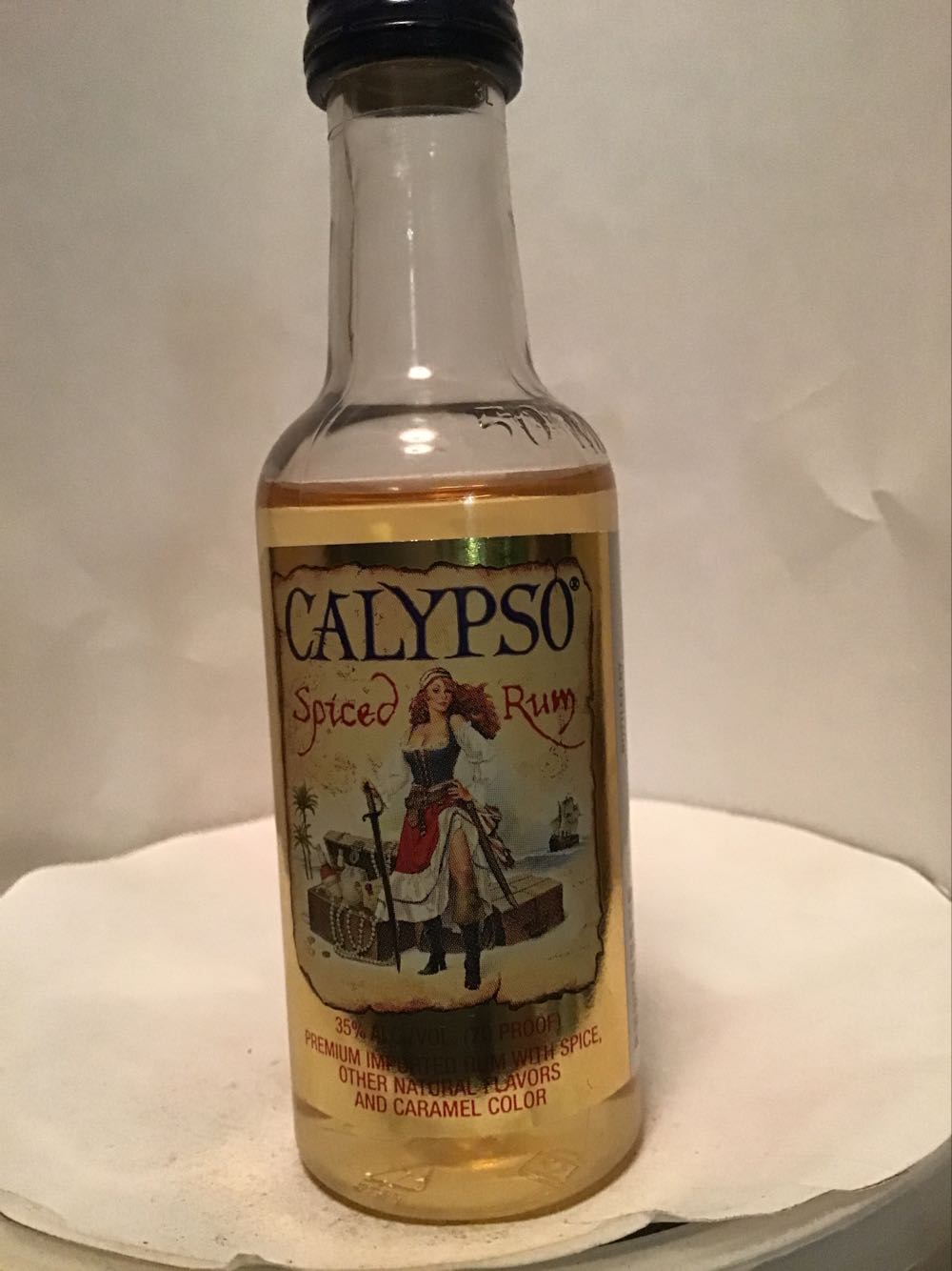 Calypso Coconut & Spiced - Calypso, Ltd (50 mL) alcohol collectible - Main Image 2