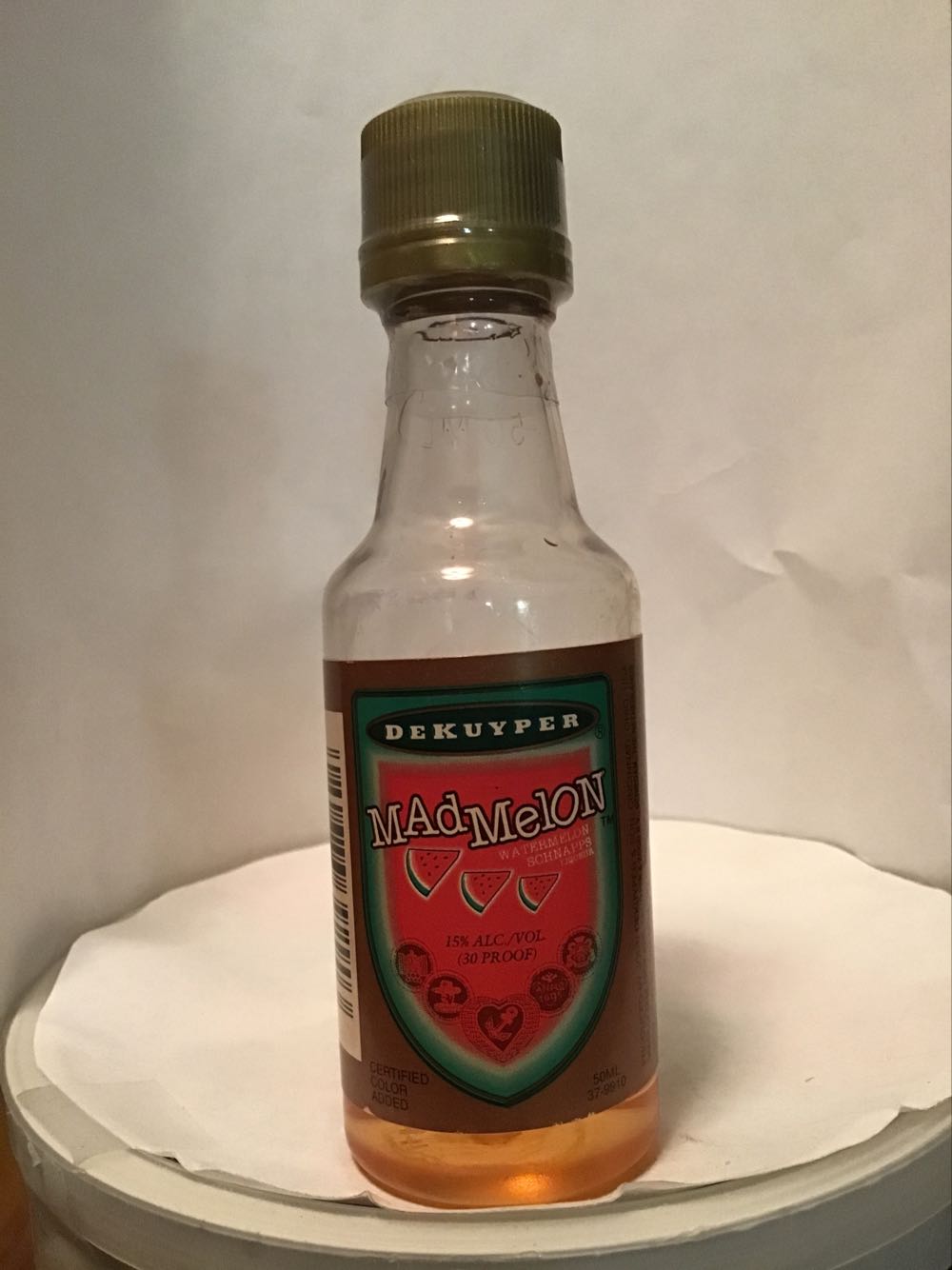 Dekuyper Sour Apple & Mad Melon & Hot Damn Burst & Alabama Slammer - Dekuyper & Son (50 mL) alcohol collectible - Main Image 2