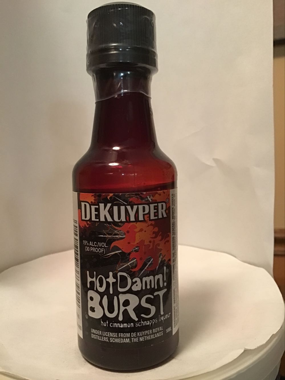 Dekuyper Sour Apple & Mad Melon & Hot Damn Burst & Alabama Slammer - Dekuyper & Son (50 mL) alcohol collectible - Main Image 3