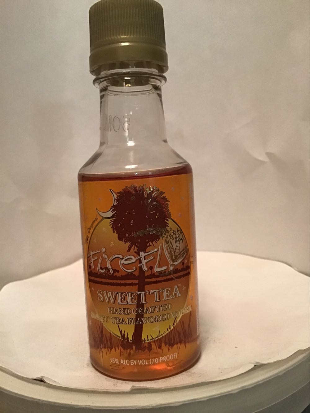 Firefly Raspberry Sweet Tea & Vodka - Firefly Distillery (50 mL) alcohol collectible - Main Image 4