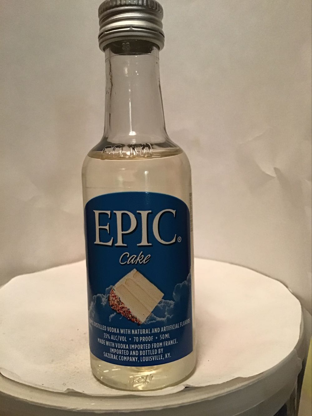 Epic Citrus & Cake & Peach & Whipped Cream - Sazerac Co (50 mL) alcohol collectible - Main Image 2