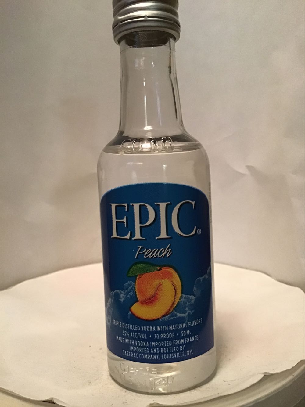 Epic Citrus & Cake & Peach & Whipped Cream - Sazerac Co (50 mL) alcohol collectible - Main Image 3