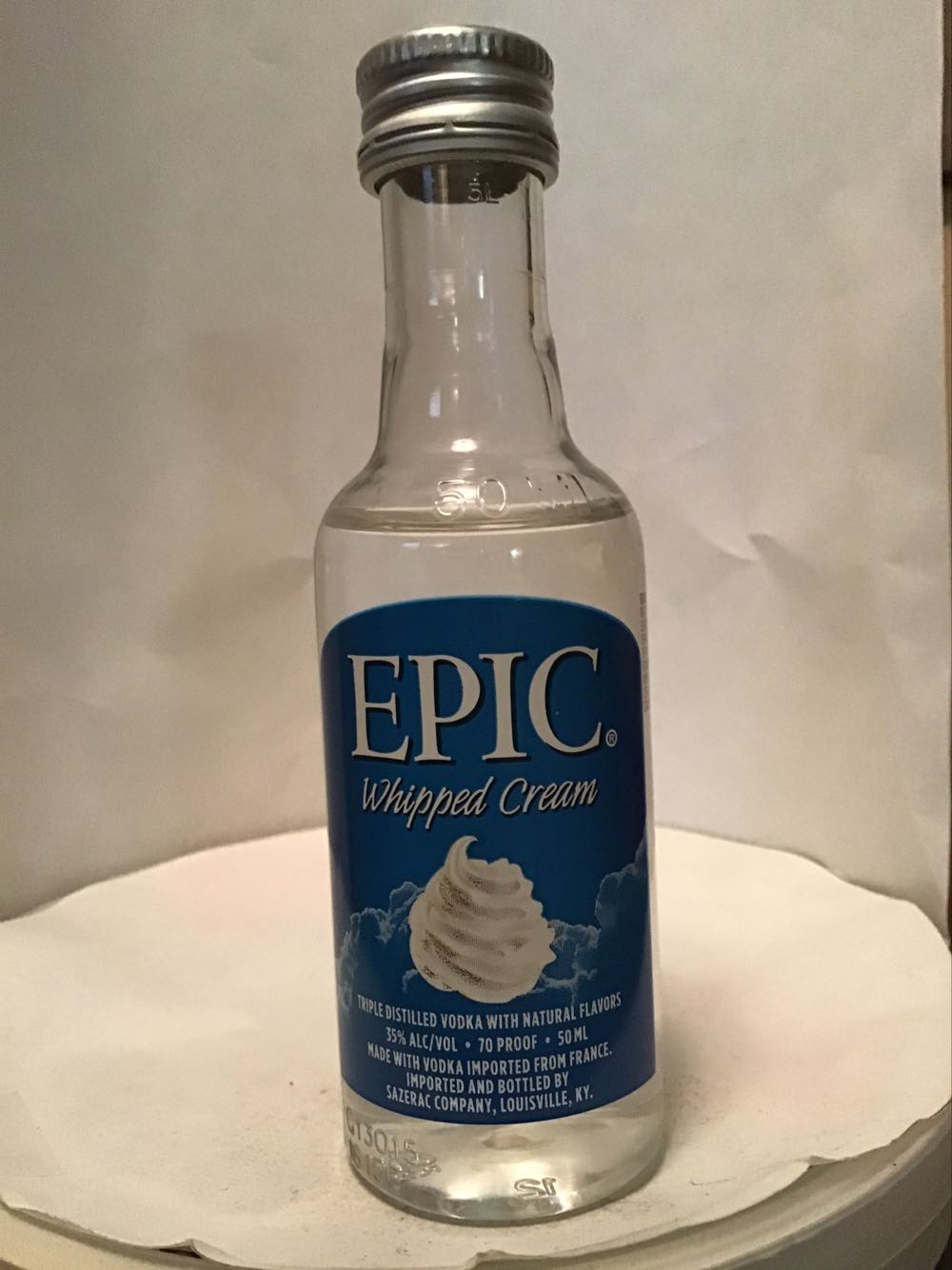 Epic Citrus & Cake & Peach & Whipped Cream - Sazerac Co (50 mL) alcohol collectible - Main Image 4
