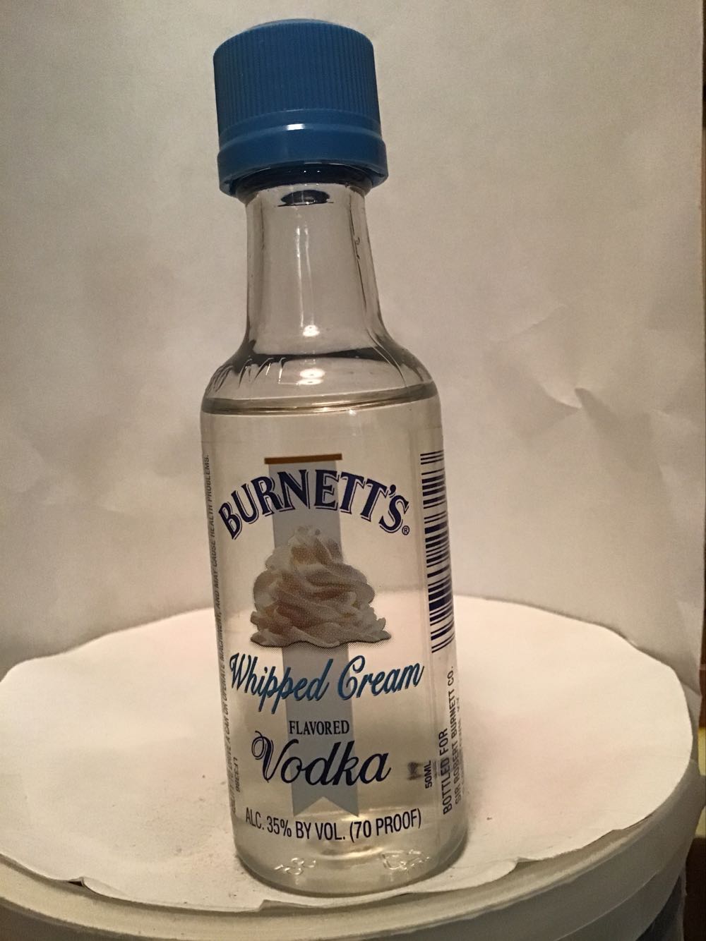 Burnett’s Maple Syrup & Whipped Cream & Cherry - Sir Robert Burnett Co (50 mL) alcohol collectible - Main Image 2