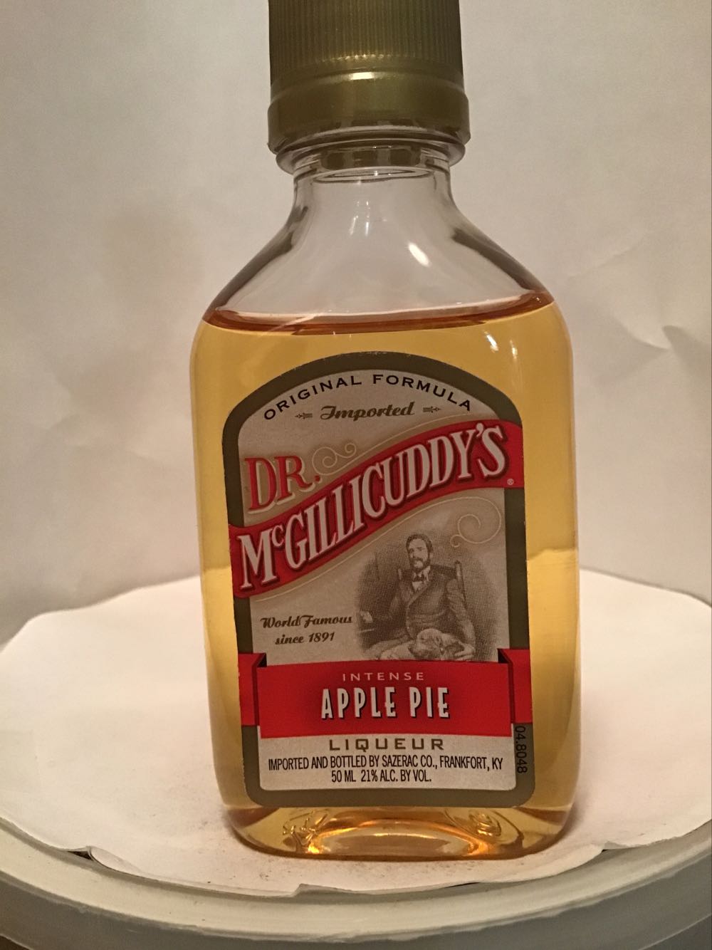Dr. McGillcuddy’s Apple Pie & Menthol Mint & Cherry - Sazerac Co (50 mL) alcohol collectible - Main Image 3
