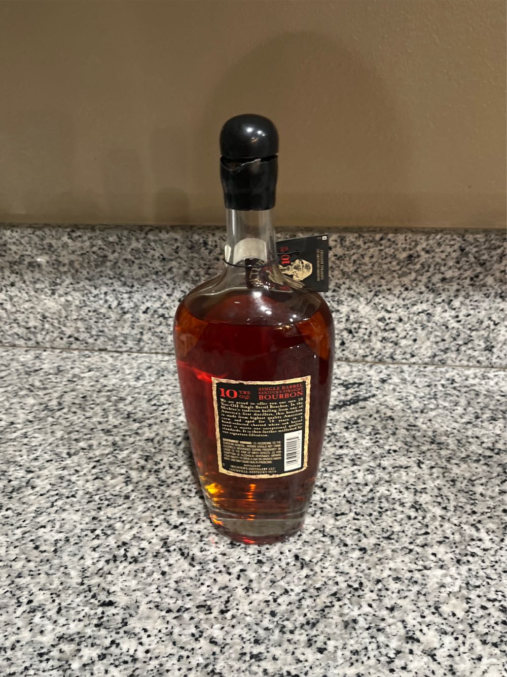 Michters 10 year Bourbon - Michter’s Distillery (750 mL) alcohol collectible [Barcode 039383002295] - Main Image 3