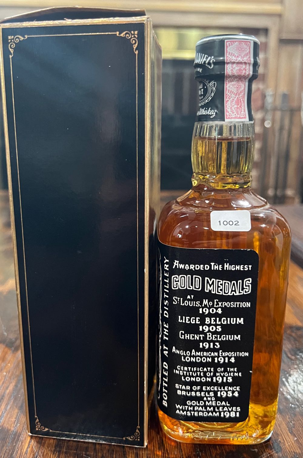 0 Black Label With Box 375 ml - Jack Daniel’s Distillery, Lynchburg, TN (375 mL) alcohol collectible - Main Image 4