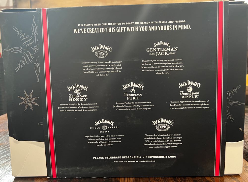 0 Christmas Calendar 20x50 ml 2021  (50 mL) alcohol collectible - Main Image 2