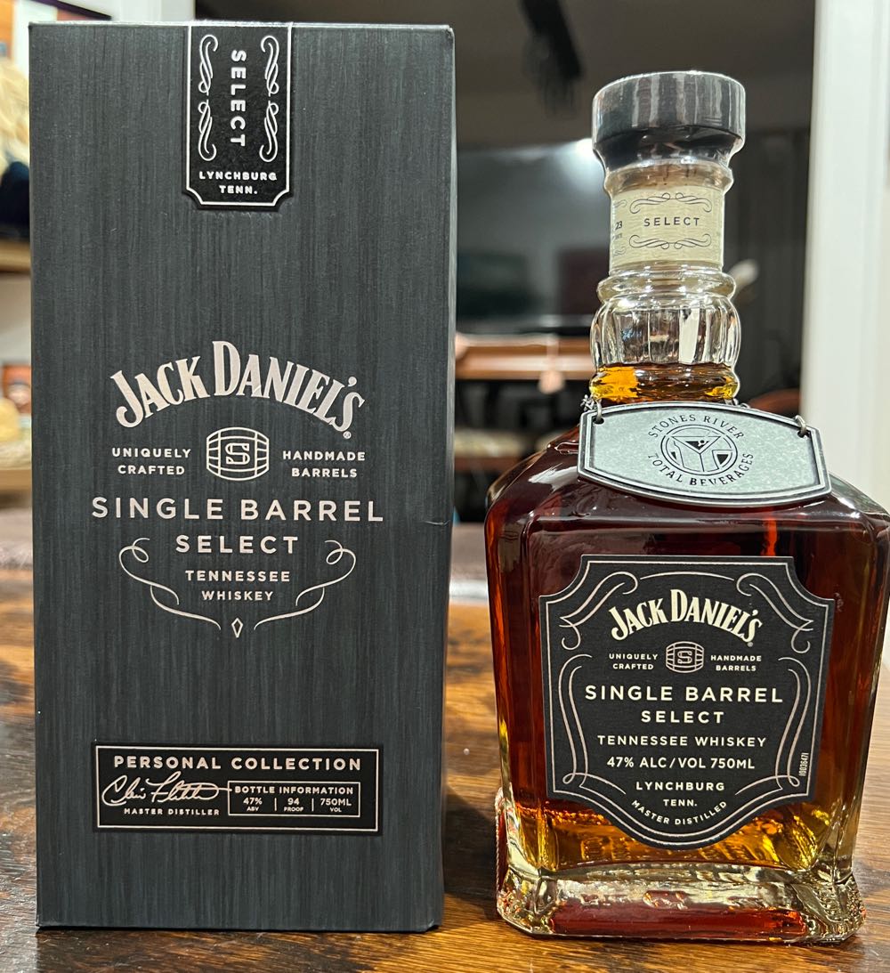 Stone River Total Beverage  Single Barrel Select Fowled Out 5-11-23 - Jack Daniel Distillery (750 mL) alcohol collectible - Main Image 2