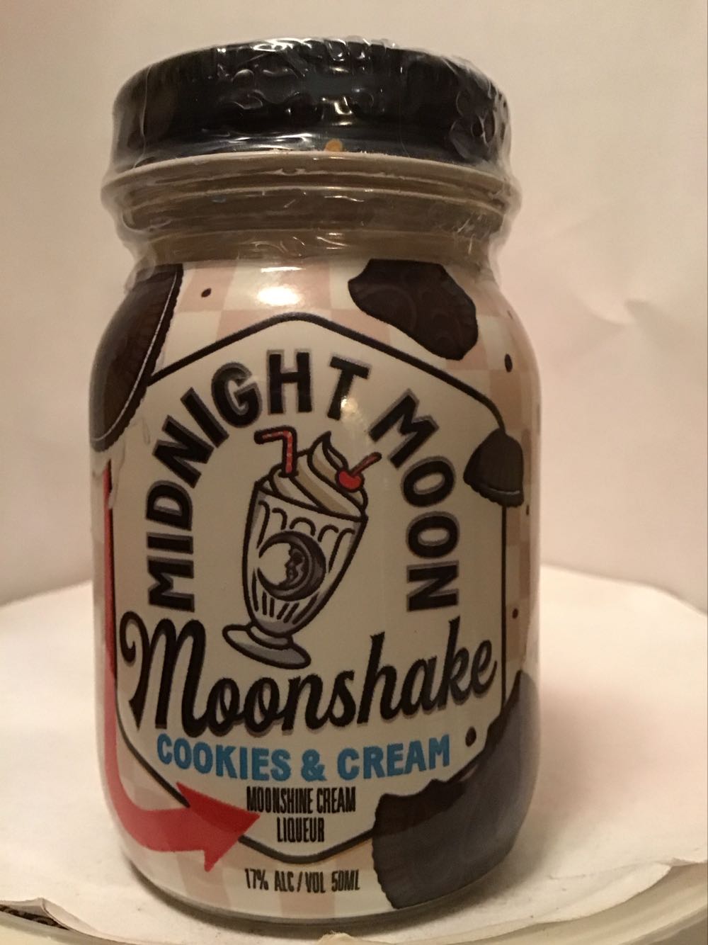 Midnight Moon Lightning Lemonade & Carolina Moonshine & Cookies &Cream & Apple Pie - Piedmont Distillery (50 mL) alcohol collectible - Main Image 3