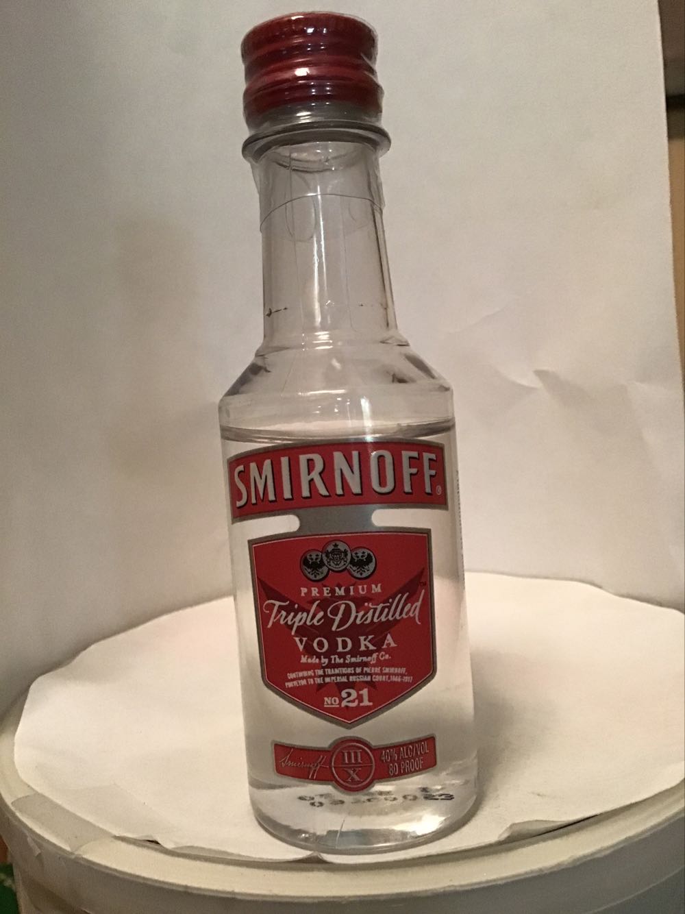 Smirnoff No. 21 - Smirnoff Co. (50 mL) alcohol collectible - Main Image 2