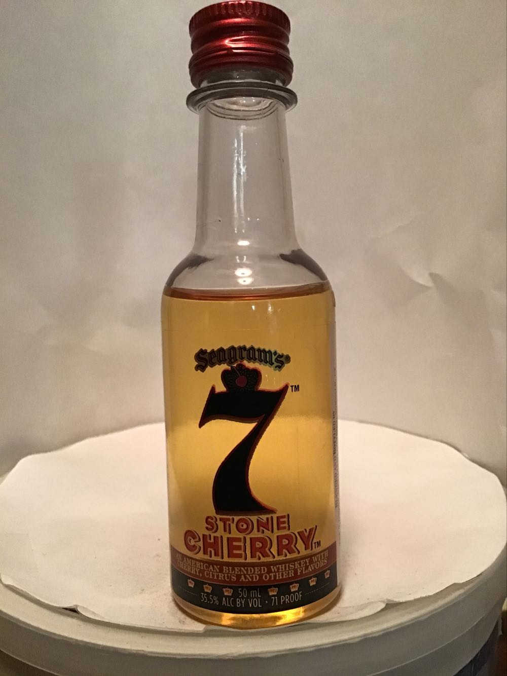 Seagram’s  7 Dark Honey & VO & Stone Cherry - Joseph Seagram’s & Son (50 mL) alcohol collectible - Main Image 4