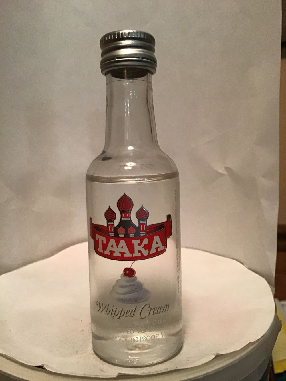 Taaka Fruit Punch & Cherry & Whipped Cream & Fruit Pinch - Sazerac Co (50 mL) alcohol collectible - Main Image 3