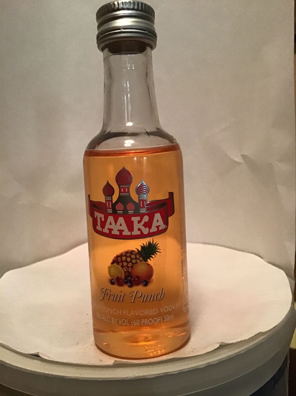 Taaka Fruit Punch & Cherry & Whipped Cream & Fruit Pinch - Sazerac Co (50 mL) alcohol collectible - Main Image 4