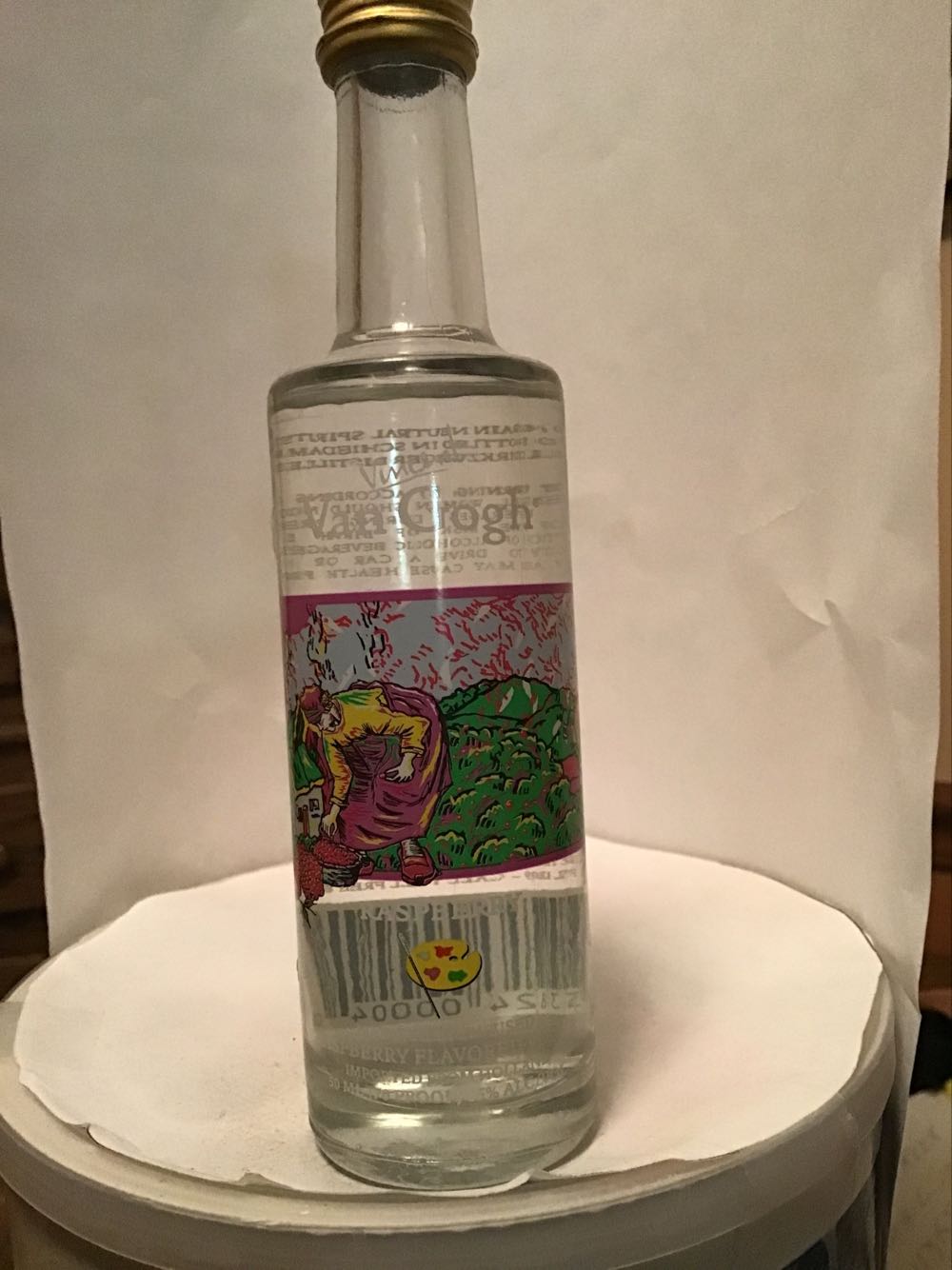 Van Gogh Double Espresso & Silhouette & Raspberry - Distillery Codymans International (50 mL) alcohol collectible - Main Image 3