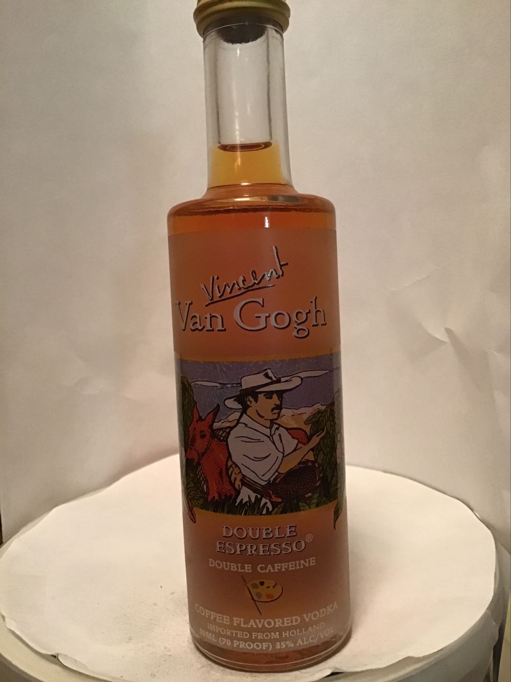 Van Gogh Double Espresso & Silhouette & Raspberry - Distillery Codymans International (50 mL) alcohol collectible - Main Image 4