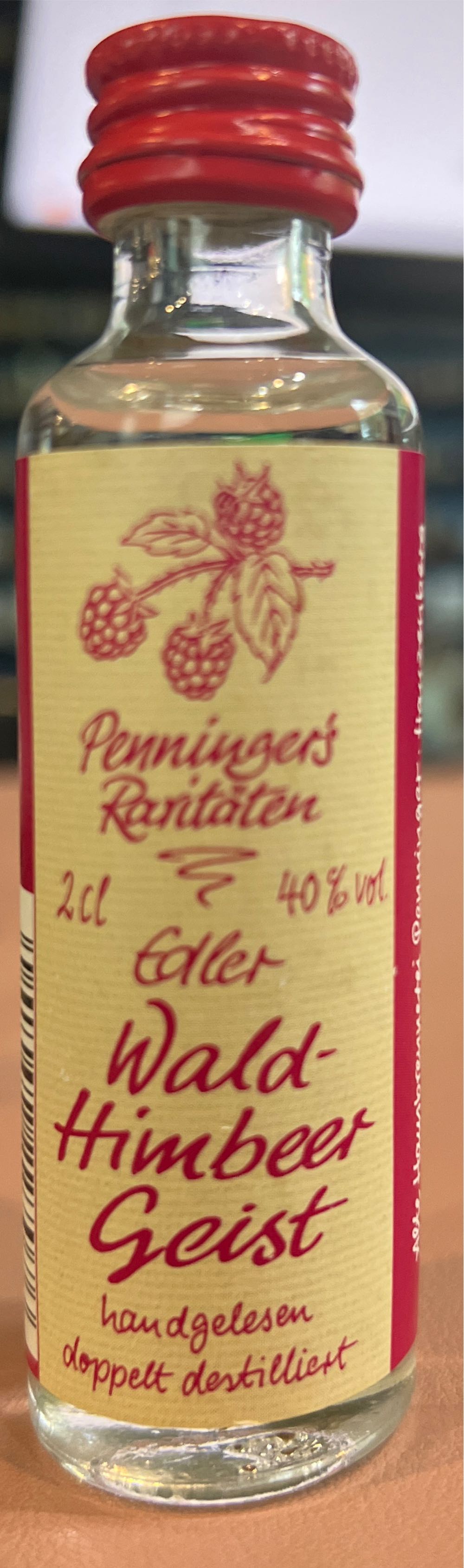 Wald-kimbeergeift - Weis (50 mL) alcohol collectible - Main Image 2