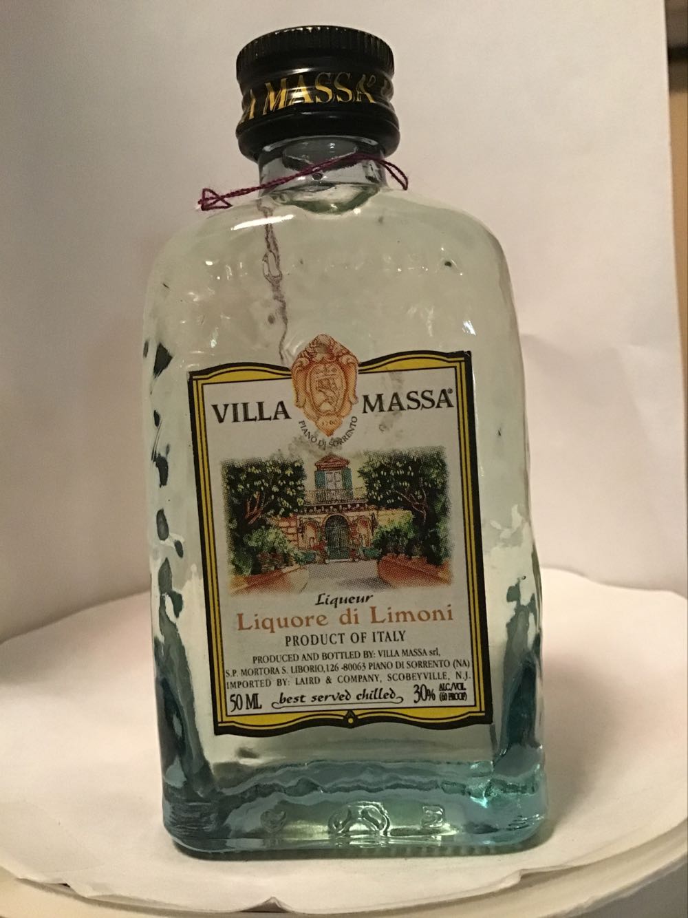 Villa Massa Limoncello & di Limoni & Orange - Villa Massa S.r.l. Piano Di Sorrento(NA) (50 mL) alcohol collectible - Main Image 2