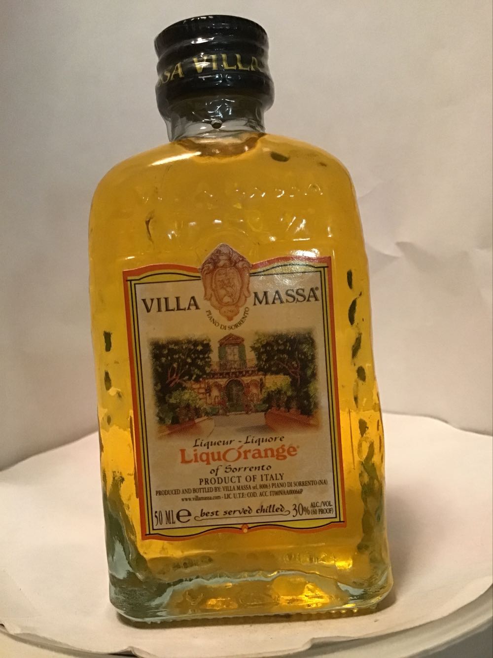 Villa Massa Limoncello & di Limoni & Orange - Villa Massa S.r.l. Piano Di Sorrento(NA) (50 mL) alcohol collectible - Main Image 3