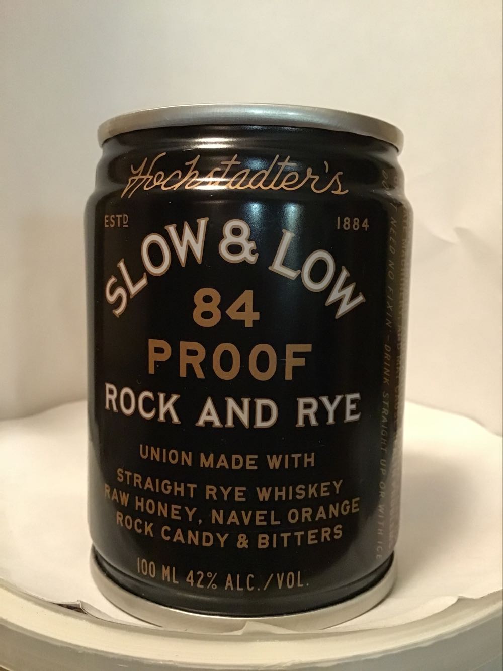 Slow & Low - Temperance Distilling (100 mL) alcohol collectible - Main Image 2