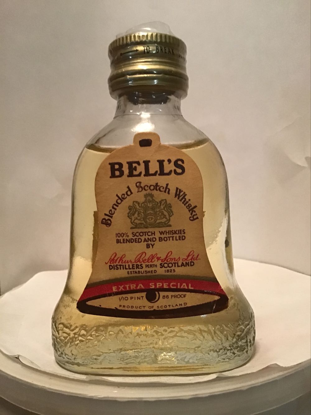 Bell’s Blended - Arthur Bell And Sons (50 mL) alcohol collectible - Main Image 2
