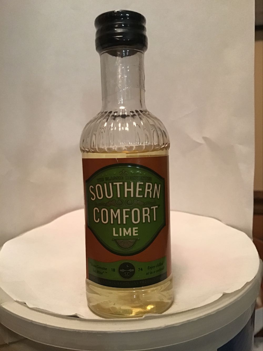Southern Comfort Black & Lime & Pepper - W.w. Herron (50 mL) alcohol collectible - Main Image 4