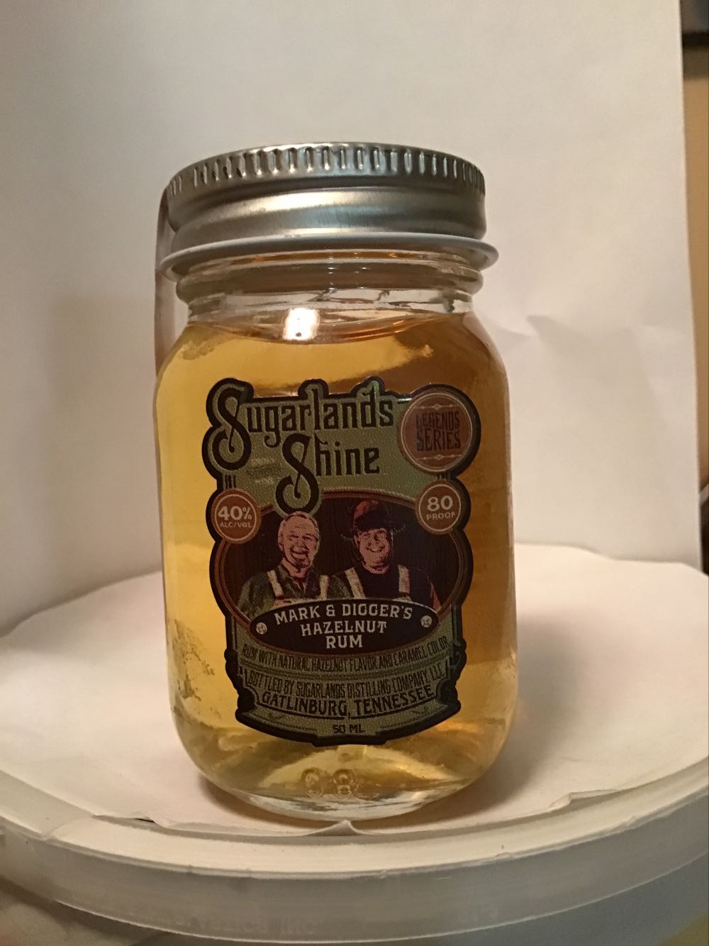Sugarlands Shine Cinnamon & Hazelnut & Ryder Cup Lemonade - Sugarlands Distilling Company (50 mL) alcohol collectible - Main Image 2