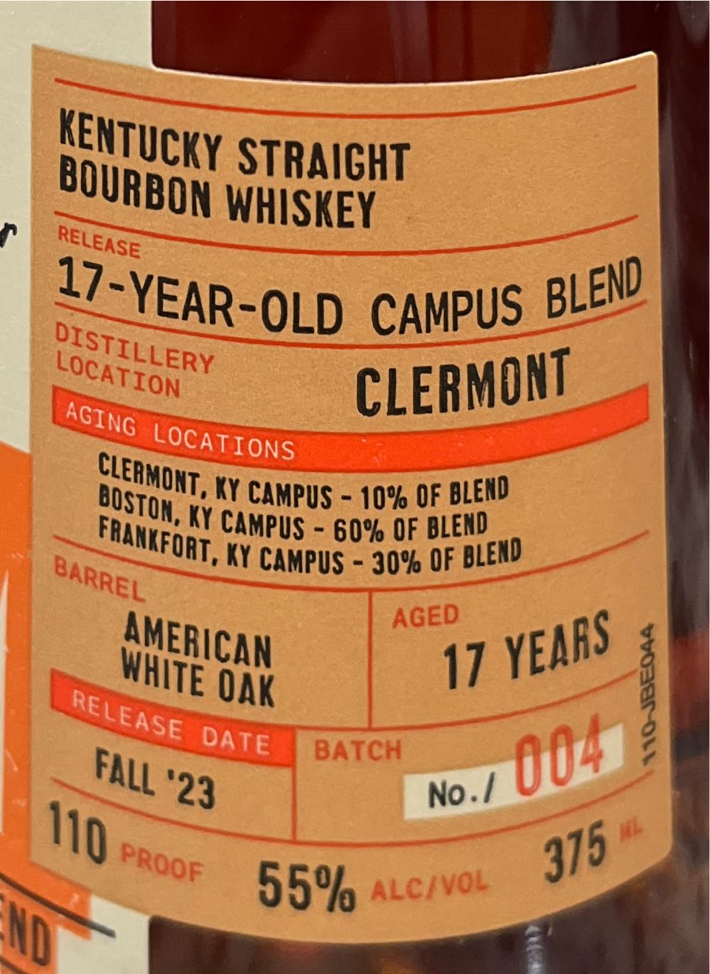 Jim Beam Distillers’ Share 04 - James B. Beam Distilling Co. (375 mL) alcohol collectible - Main Image 2