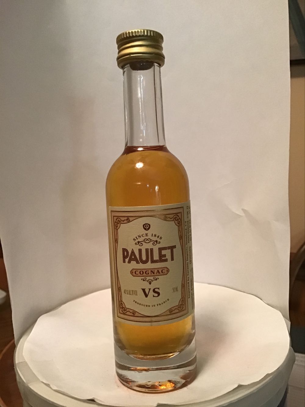Paulet VSOP & V.S. - Saranty Imports (50 mL) alcohol collectible - Main Image 2