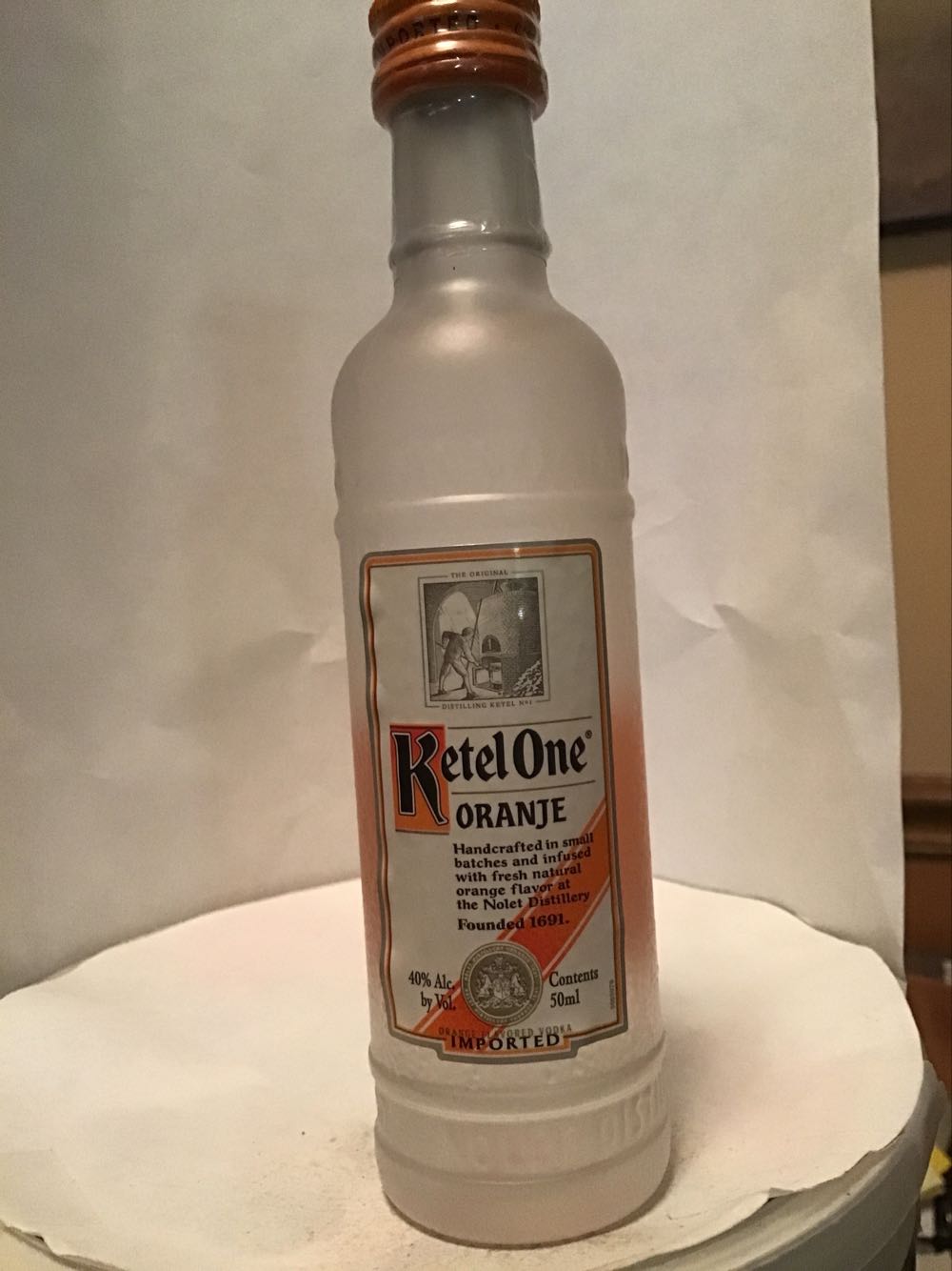 Ketel One Peach & Orange - Grapefruit & Rose & Oranje - Nolet Distillery (50 mL) alcohol collectible - Main Image 3