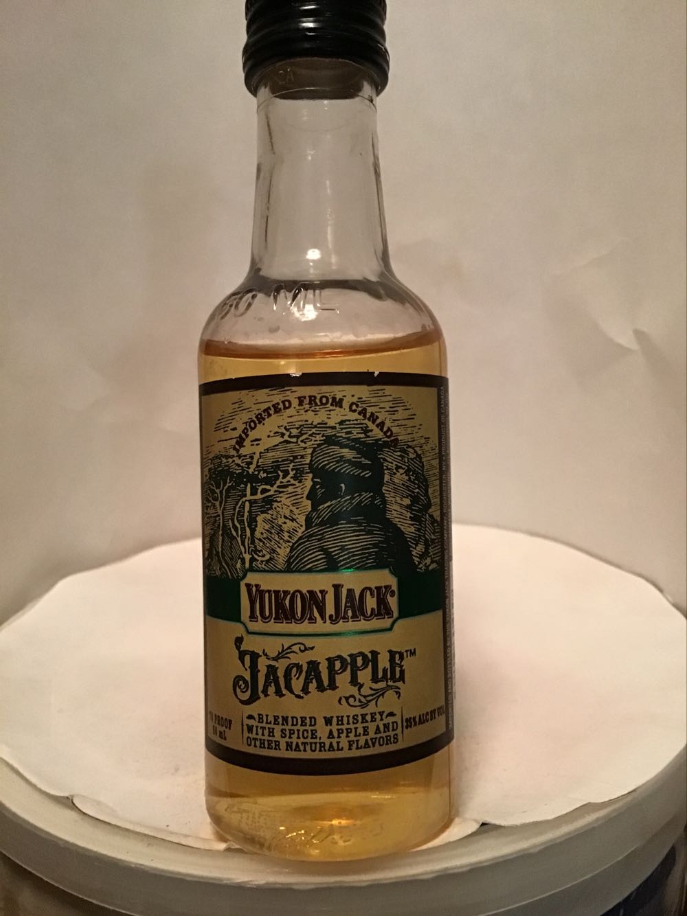 Yukon Jack Fire & Gold Reserve & Wicked Hot - National Distillers Products Co (50 mL) alcohol collectible - Main Image 3