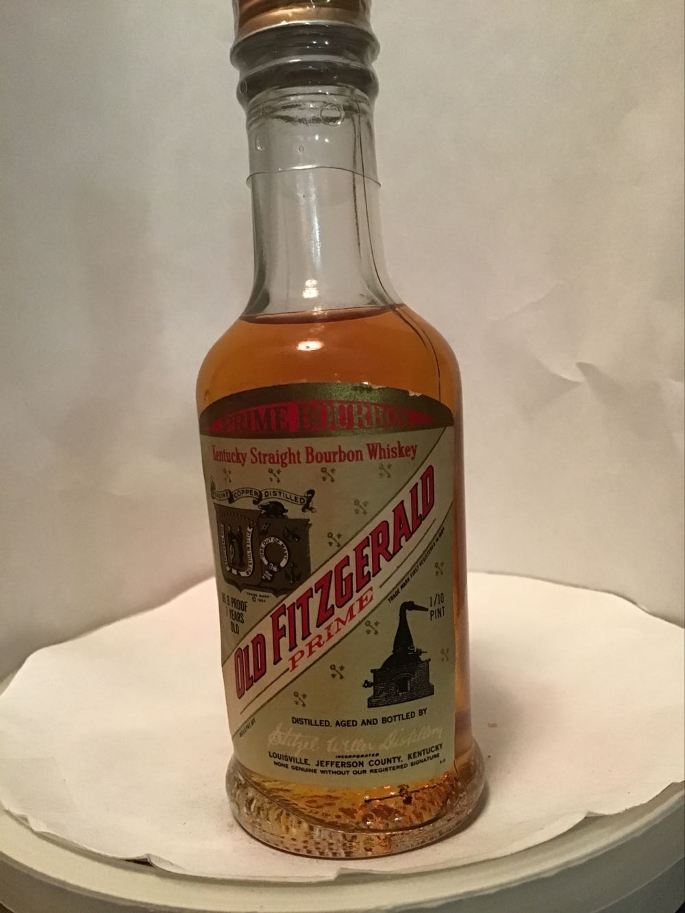 Old Fitzgerald - Stitzel-Weller Distillery, Louisville, KY (1.10 FL OZ) alcohol collectible - Main Image 3