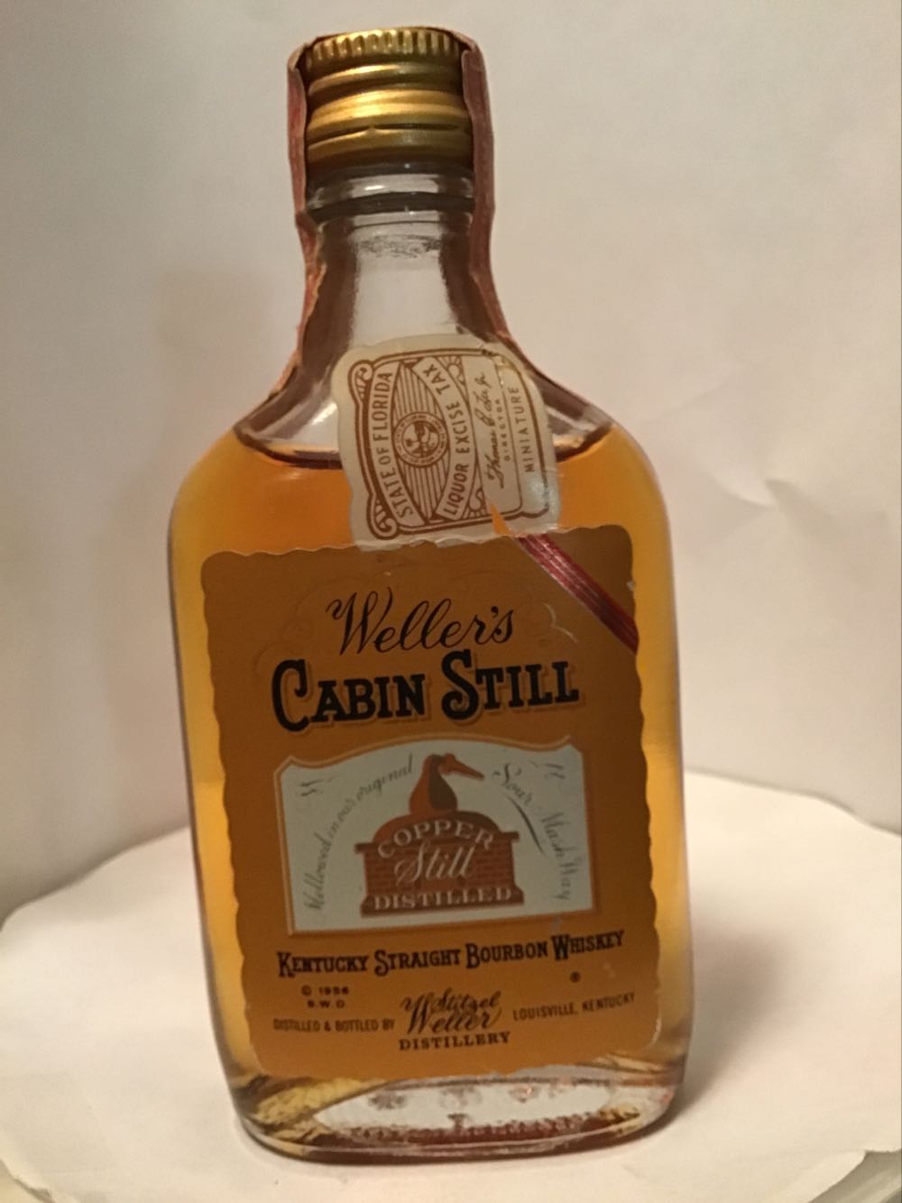 Cabin Still - W.L. Weller And Sons (1.10 FL OZ) alcohol collectible - Main Image 2