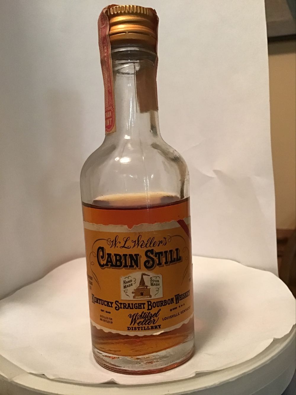 Cabin Still - W.L. Weller And Sons (1.10 FL OZ) alcohol collectible - Main Image 3