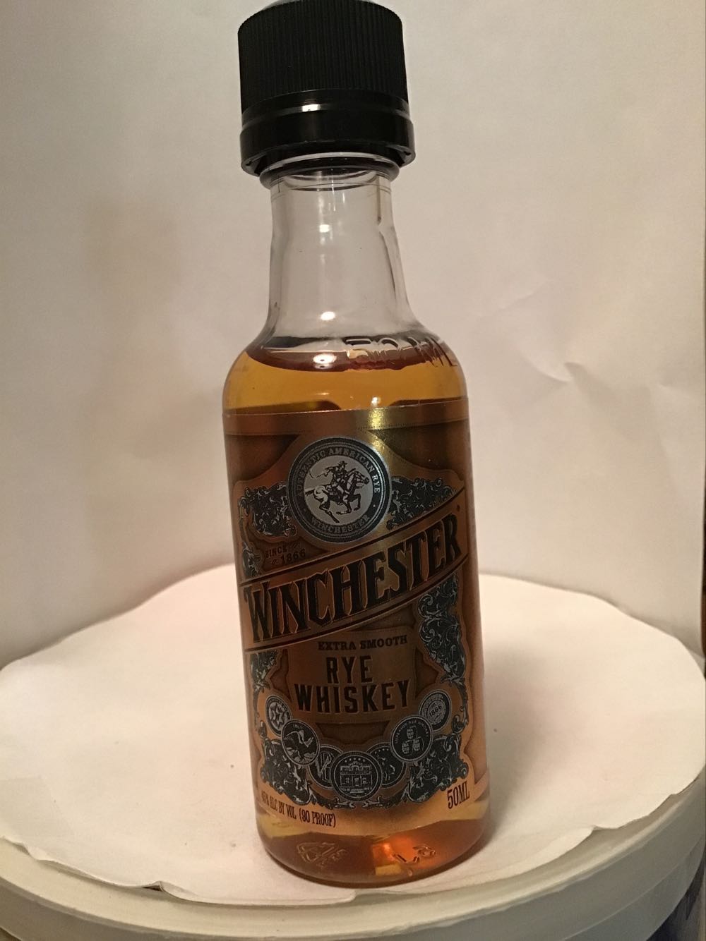 Winchester Bourbon & Rye - TerrePure Distillery (50 mL) alcohol collectible - Main Image 2
