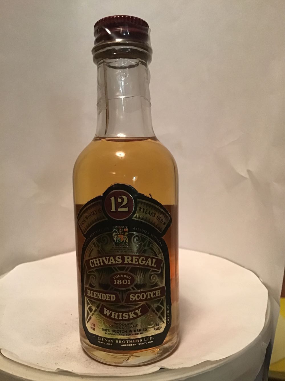 Chivas Regal 13 & 12 & 18 - Chivis Bros. (50 mL) alcohol collectible - Main Image 3