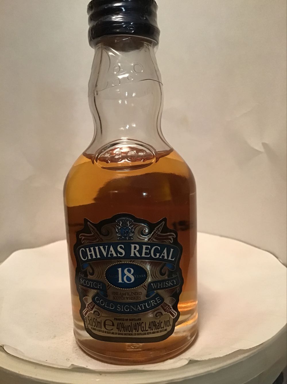 Chivas Regal 13 & 12 & 18 - Chivis Bros. (50 mL) alcohol collectible - Main Image 4