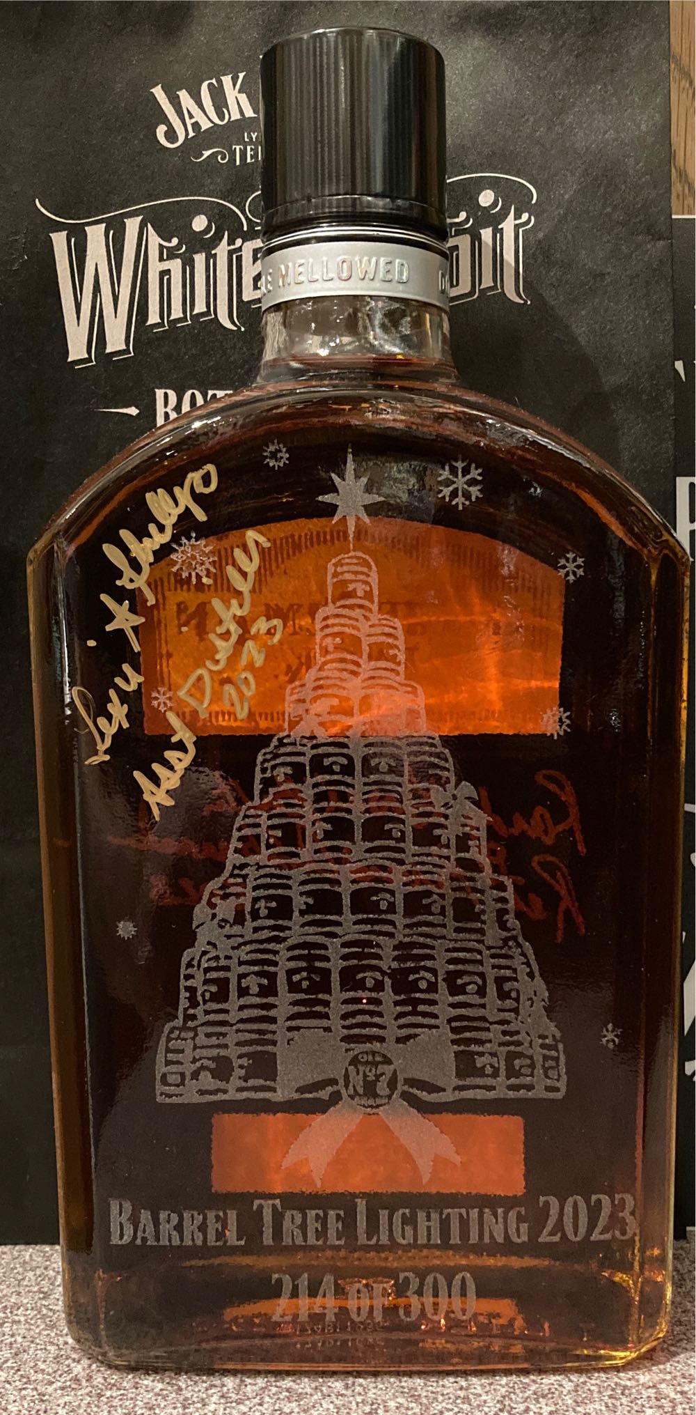 Jack Daniel’s Gentleman Jack - Jack Daniel’s Distillery, Lynchburg, TN (1 L) alcohol collectible - Main Image 3