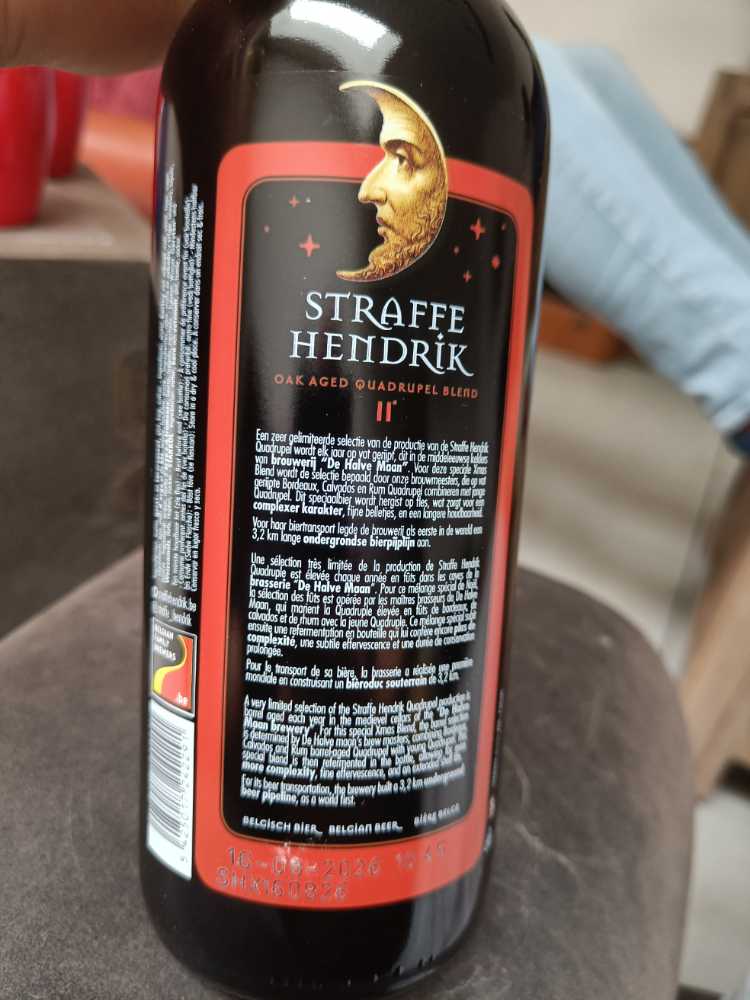 2026 Straffe Hendrik Xmas Blend 2023 - De Halve Maan (750 mL) alcohol collectible - Main Image 2